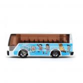 Moda Bus Doraemon 1:145 Diecast liga carro Modelos de brinqu